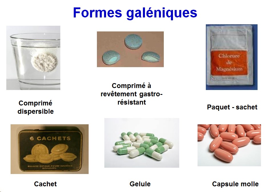 Les formes orales solides (comprimés, capsules et microméritique