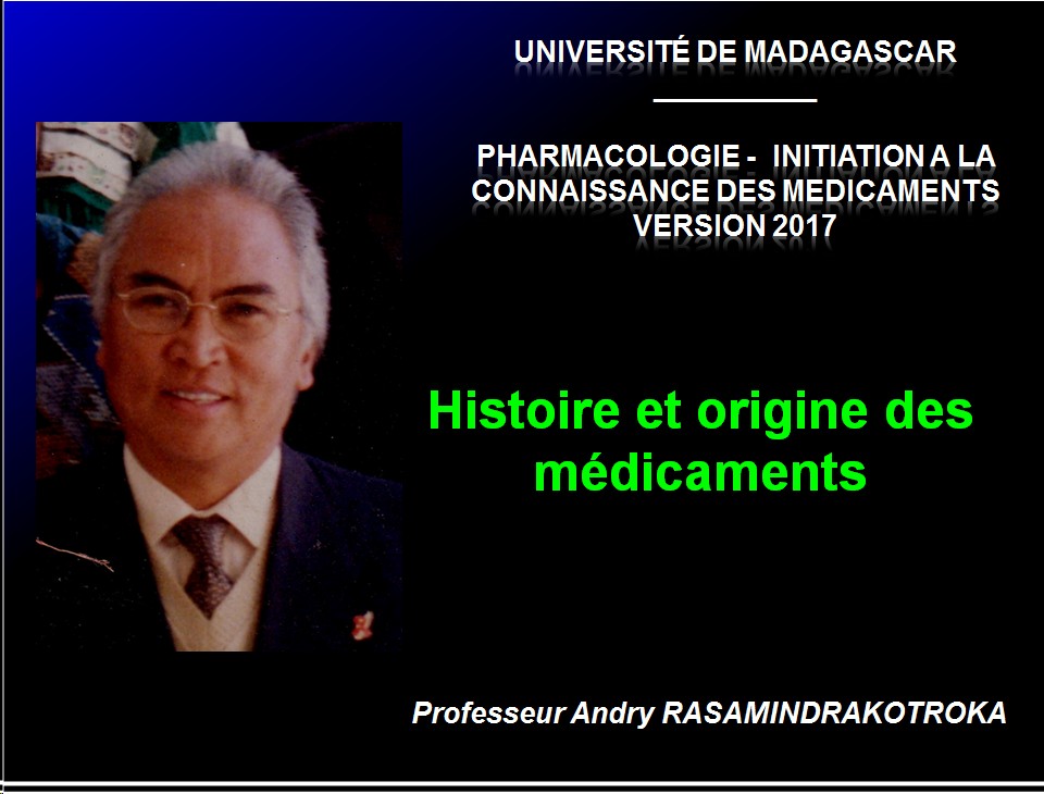 Histoire médicaments 1