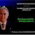 Biodisponiblité et bioéquivalence des médicaments 1