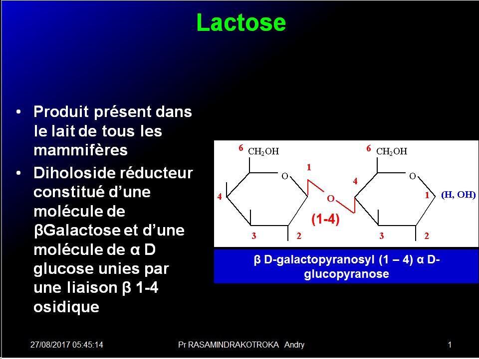 Biomolécules glucidiques 39