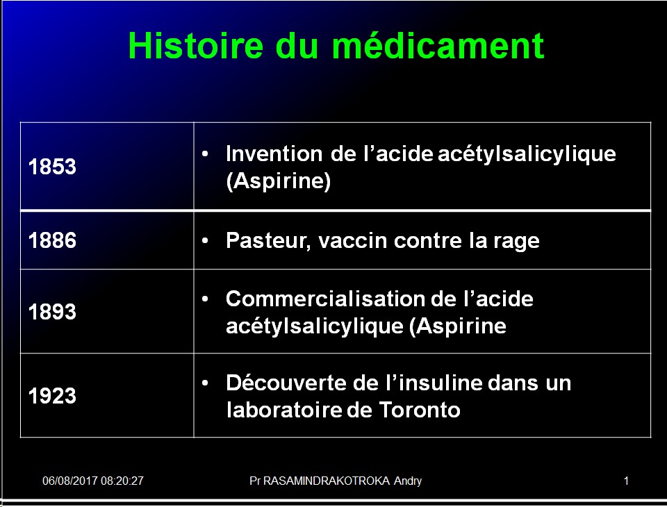 Histoire médicaments 5