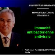 Images sélectionnées immunité antibactérienne et antivirale1
