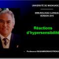 Images sélectionnées réactions d'hypersensibilité1