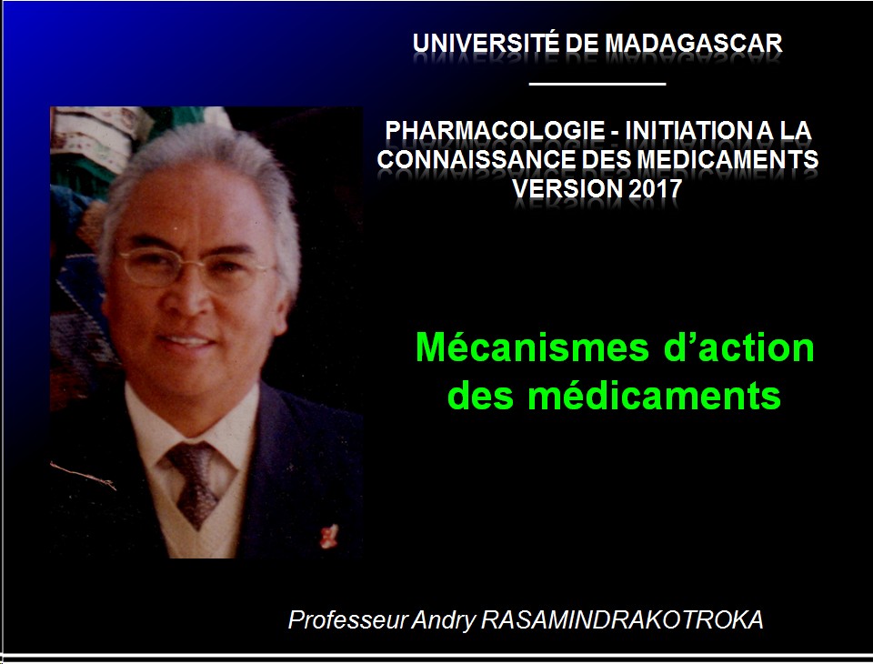 Mécanismes d'action des médicaments 1