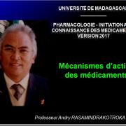 Mécanismes d'action des médicaments 1